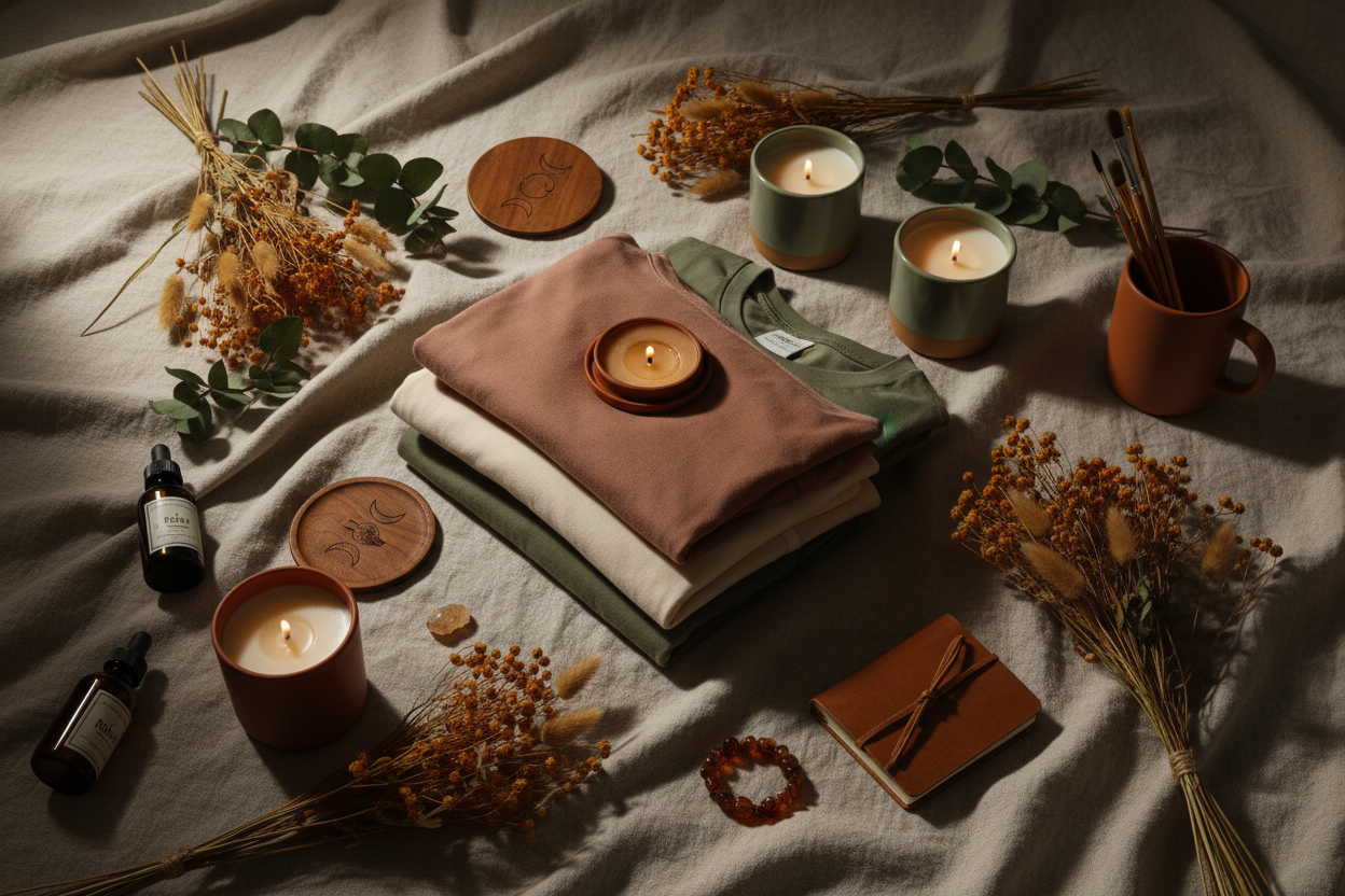 Boho Flat Lay