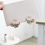 Beautiful Flower Jacket Earrings