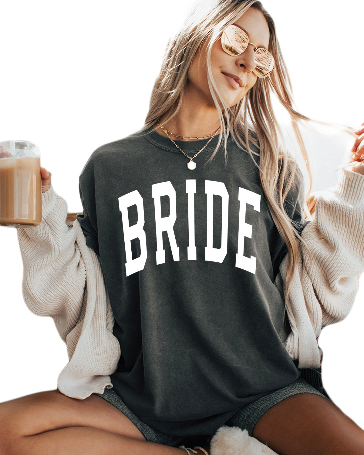 Bride Mrs Honeymoon Comfort Colors Garment Dyed T Shirt