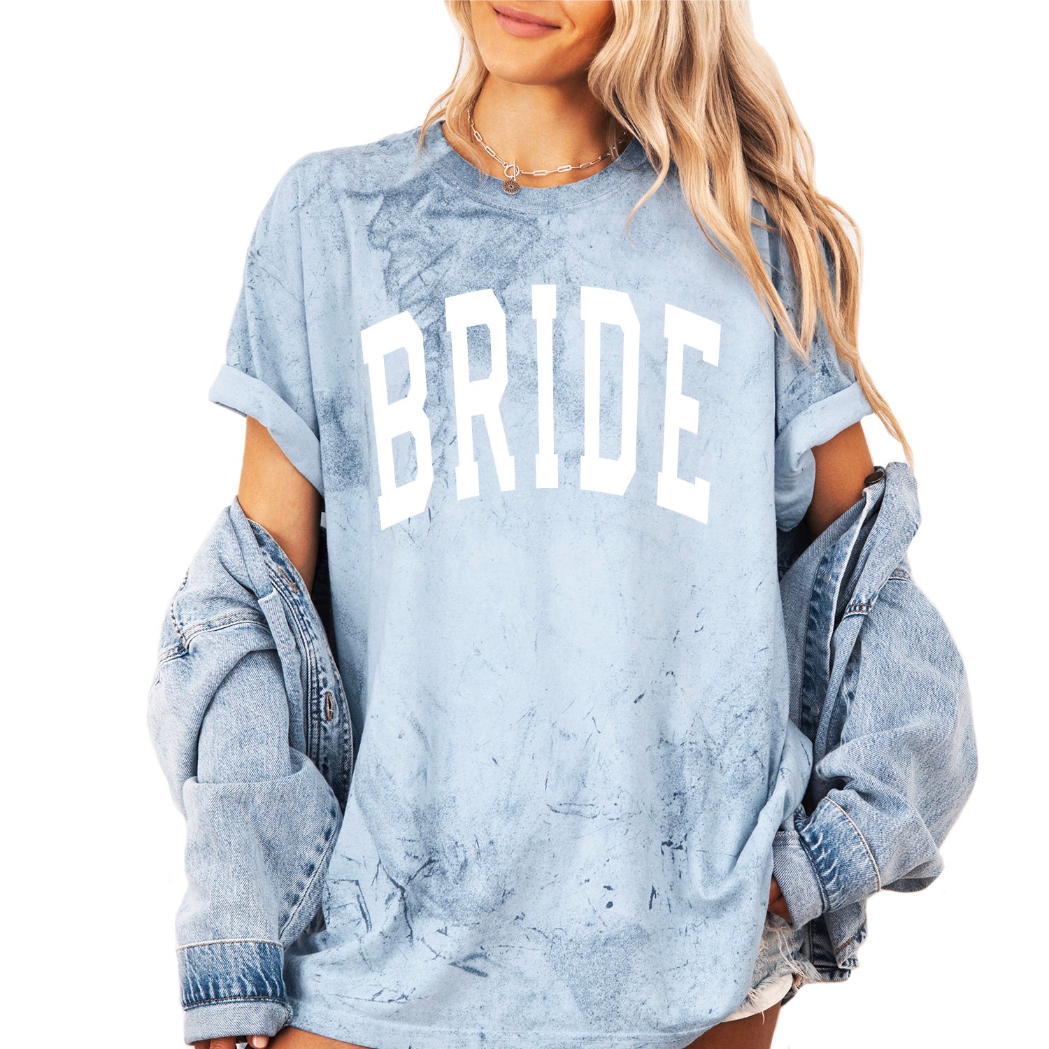 Bride Mrs Honeymoon Comfort Colors Garment Dyed T Shirt